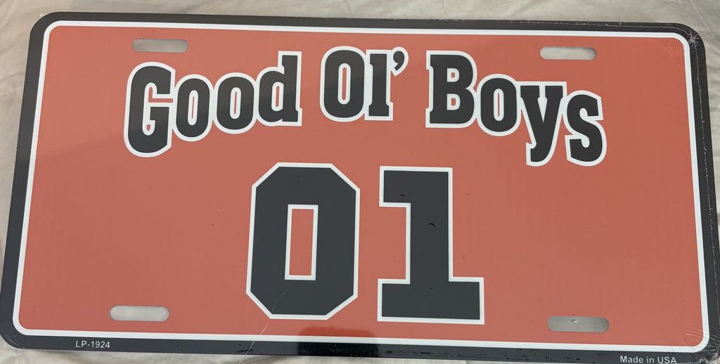 Dukes of Hazzard License Plates