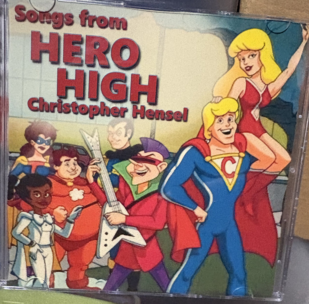 Captain California DVD of TV Show and CD of Musical Songs from Hero High