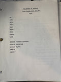 Dukes of Hazzard TV Script Copies 4 Different ones so far