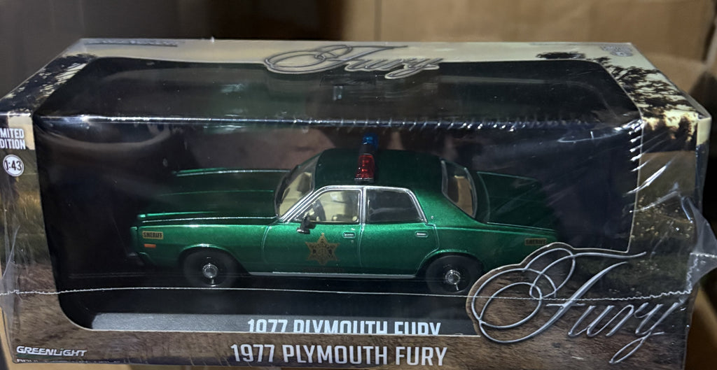 General Lee & Ghost of GL & Green Fury Cop TRACK CARS